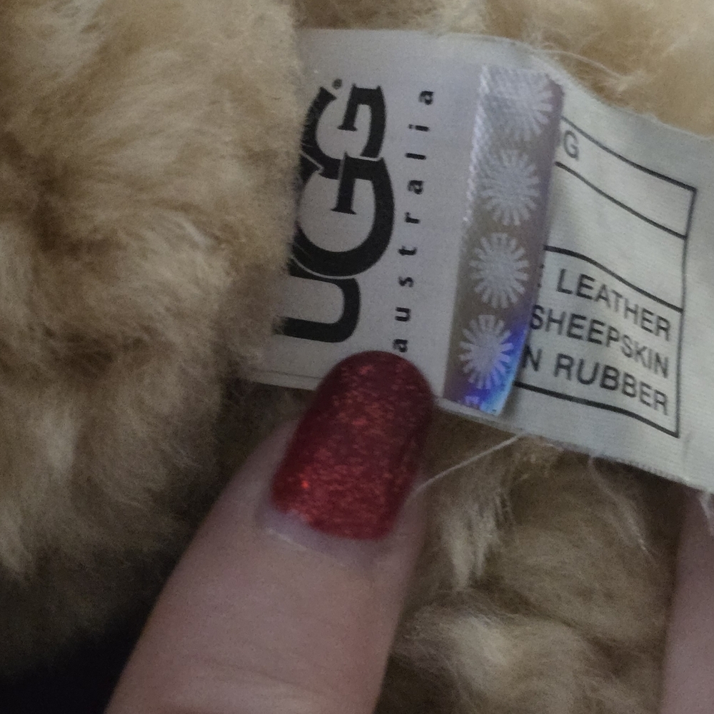 Ugg Bailey Button Krinkle Cream Shearling Lined B… - image 7